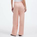 Madewell NWT  Women's Slouchy Straight Pants Size 4 Pale Blush Pink Casual Photo 2