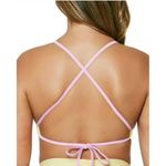 Jessica Simpson Women's Chop & Change X Back Full Support Triangle Bikini Top L Photo 4
