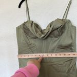 House Of CB House‎ of CB Myrna Olive green Corset Slip Dress size L NWOT Photo 6