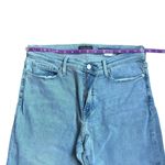 Banana Republic  Light Blue Skinny Jeans Raw Hem Mid Rise Size 30 Long Photo 5