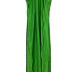 frame denim Frame Silk Halter Neck High Low Dress Gown Formal Kelly Green Photo 2