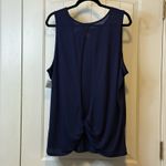 Old Navy  Set/2 Active Tank Top Twist Back Sleeveless 2X NWT Gym Workout Athletic Photo 6