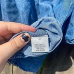 Blue Rain  Off Shoulder Chambray Top | XS Photo 2