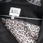 Jules & Leopold Jules & Lepold Black Cropped Asymetrical Full Zip Jacket Photo 2