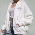 Brandy Melville  heaven sent zip up hoodie Photo 1