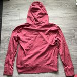 J.Crew  Red Hoodie Quarter Snap Size Large Photo 6