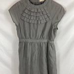 Anthropologie Anthro Tulle Ruffle Neck Tiered Bottom Dress Size medium Photo 0