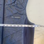 Columbia  Outdoors Blue Full Zip Quilted Fleece Vest Size M Hiking‎ Western Camp Photo 7