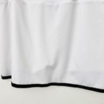 [Cobble Lane] White Black Piping Tennis Skort Pull On Athletic Golf Skirt Sz XL Photo 5