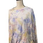 Young Fabulous and Broke Young, Fabulous, & Broke Crewneck Multi-Color Pastel Tie Dye Medium Sweatshirt. Photo 1