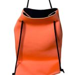 Triangl  neon orange neoprene swimsuit bag backpack OS. Photo 1