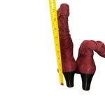 Worthington Women’s Cranberry Suede Leather Mid-Calf Boots – Size 8.5 Bohemian Photo 6