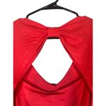 Meadow Rue Vibrant Pink Cut Out Bow Style Back Short Sleeve Blouse Women Sz S Photo 5