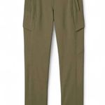 Duluth Trading Co. Women's NoGA Namastash 31” Slim Leg Pants W1621 Plus Sz XXL Green Photo 1