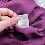 Anthropologie Maeve • Anthro Ingrid velvet dress burgundy shift mini tunic maroon wine silk Photo 6