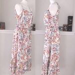 J.Jill Summer Garden Maxi Dress Floral, White Multi, Size M New w/Tag $149 Photo 11