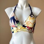 Kona Sol  | Floral Halter Bikini Top Sz M Photo 0