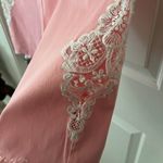 Quacker Factory  Pink Bermuda Shorts w/Lace Photo 1