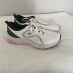 Ryka Womens Never Quit White Cross Training Shoes Size 8 pastel pink sole Photo 2