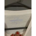 Vineyard Vines Women's Santa Hat Whale Long Sleeve T Shirt White Small Photo 3