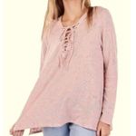 Anthropologie NWOT AnthropologieMaronie Hi Low Hooded Top Photo 0