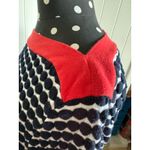 Ruby Rd. Womens Top Sz M Blue‎ White Orange Red Nautical Look Knit Blue Size M Photo 8