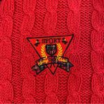 Vintage Chaus Sport Red Preppy Academia Button Up Cardigan Sweater Size M Photo 8