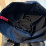 Spanx Mid-Rise Black Faux Leather Liquid Legging, Small Photo 7