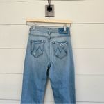 Mother Superior Jeans 24 Button Fly Dazzler Ankle Jeans in Really Intoxicated Blue Photo 6