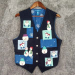 Karen Scott sport Christmas holidays women's vest size Medium Photo 0