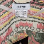 Nine West Floral Swim Coverup - Pink and Green Photo 4