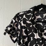 INC Y2K Floral Fit & Flare Dress Womens 6 Party Cocktail Wedding Guest Spring Black Photo 6