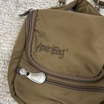 AmeriBag Brown Olive Green Nylon Mini Crossbody Bag Travel Casual Purse Photo 1