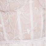 NADINE MERABI Olivia Strapless Lace Dress, Designer Luxury Medium (8) White, NWT White Photo 5