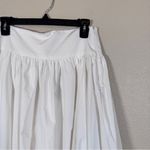 Aleeza Paris White Bubble Skirt Womens S Lagenlook Artsy Mini NWT Y2K Photo 2