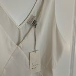 A New Day White Satin Dress Photo 2