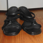 Nordstrom Black  Rack Sandals Women’s Crisscross Open Toe Heels 6.5 Photo 0