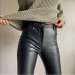 Wilfred Aritzia  The Melina Vegan Leather Pant in Black Womens size 8 Photo 0