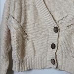 Natural Life  Open Cable Knit cropped sweater size L/XL Photo 2