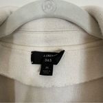 J.Crew  Sophie Open Front Sweater Blazer White Medium Photo 3