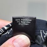 Ann Taylor  Black Cream Paisley Print Romper Sleeveless‎ Collared 12 Photo 7