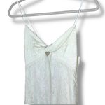 Nordstrom NSR NWT Napean Sea Rd Cream White Knot Front Lace Midi Dress XS Photo 4