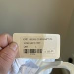 CP Shades Hampton Linen Pants White Coastal Minimal NWT Womens L Photo 4