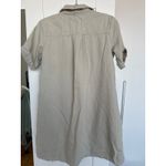 Pilcro Anthropologie Beige Oversized Utility Khaki Dress Women’s, Size XS, EUC Tan Photo 2