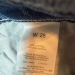 joe's jeans Joe's high rise denim jean cut off button front shorts distressed size 28. NWT Photo 5