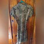 Massimo Dutti Snake Print Short‎ Sleeve Dress Y2K Mossimo size 10 Photo 1