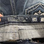 Miss Me  buckle embroidered Y2K 2000s 90s bootcut blue jeans size 29x3.5 long Photo 2