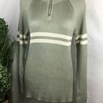 Armani Exchange Gray Ribbed Knit Long Sleeve Sweater M Photo 1