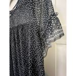 Max Studio  NWT SHEER BLACK AND WHITE POLKA DOT BLOUSE WOMENS PLUS SIZE 2X Photo 9