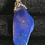 Crystal Gemstone 4 Piece Pendant Collection Citrine Lapis Lazuli Clear Quartz Blue Photo 8